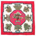 Hermes Carre 90 Bonsai City Scarf