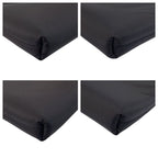 Prada Tessuto Triangle Logo Plate Black Silver Hardware Nylon Clutch Bag Second — view 3