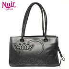 Loewe Shoulder Bag Logo Leather Tote