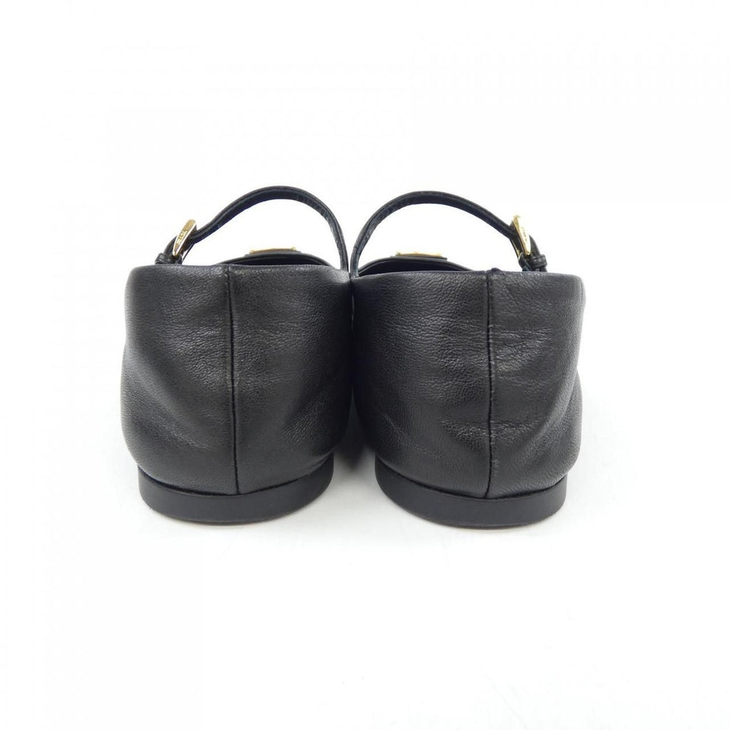 Prada Triangle Logo Flat Shoes — view 5