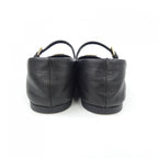 Prada Triangle Logo Flat Shoes — view 5