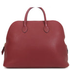 Hermes Bolide Web 31 Rouge Ash Gold Togo Handbag