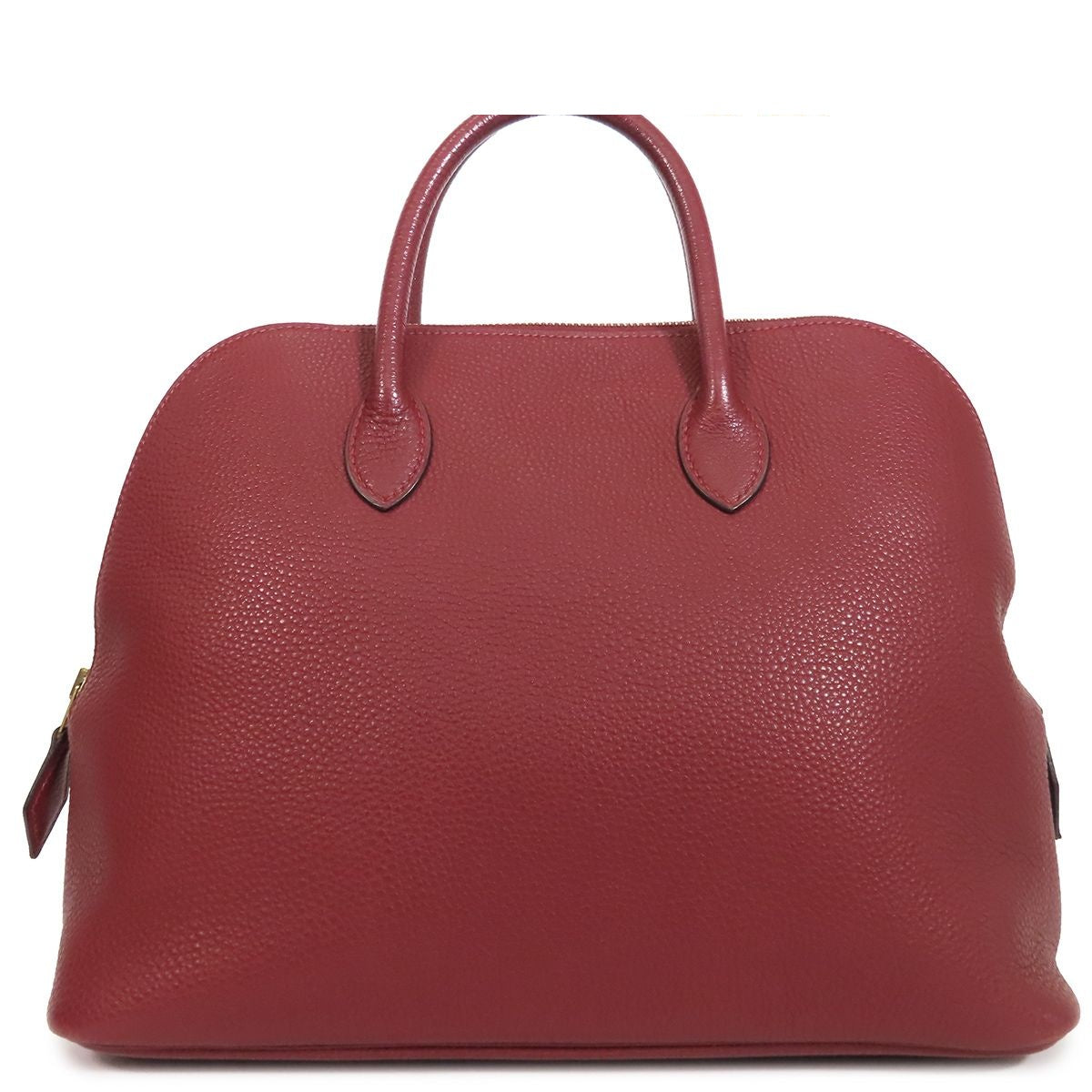 Hermes Bolide Web 31 Rouge Ash Gold Togo Handbag