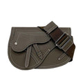 Christian Dior Brown Saddle
