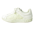 Louis Vuitton Luxembourg Monogram Sneakers Leather Low Cut White Ms1200 5.5