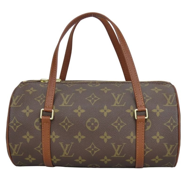Louis Vuitton Handbag Papillon 26 Monogram Brown Cylindrical