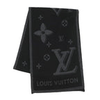 Louis Vuitton Scarf LV Galaxy Wool Black Noir