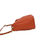 Chanel Quilted Caviar Leather Semi-One Shoulder Bag Handbag
