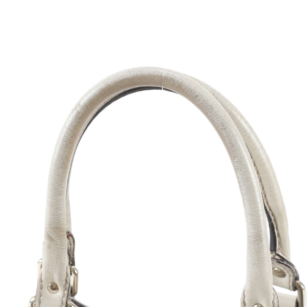 Gucci GG Canvas Ski Leather Tote Shoulder Hand — view 2