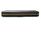 Prada Saffiano Metal Round Zipper Long Wallet 1 Ml506 Black 3347 — view 9