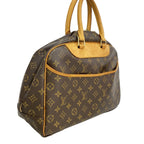 Louis Vuitton Handbag Monogram Deauville Brown — view 2