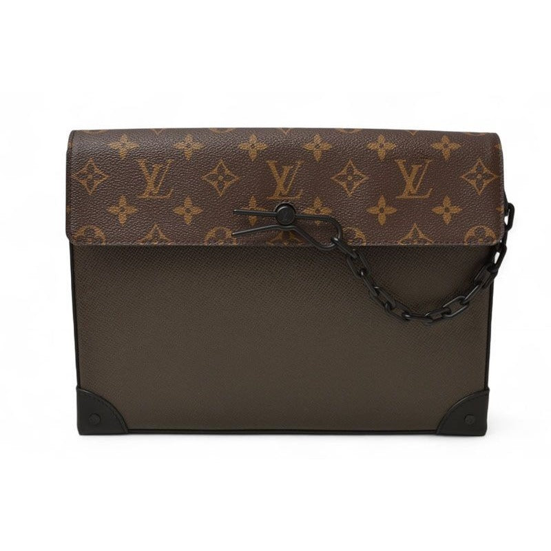 Louis Vuitton Second Bag Clutch Pochette Steamer Monogram