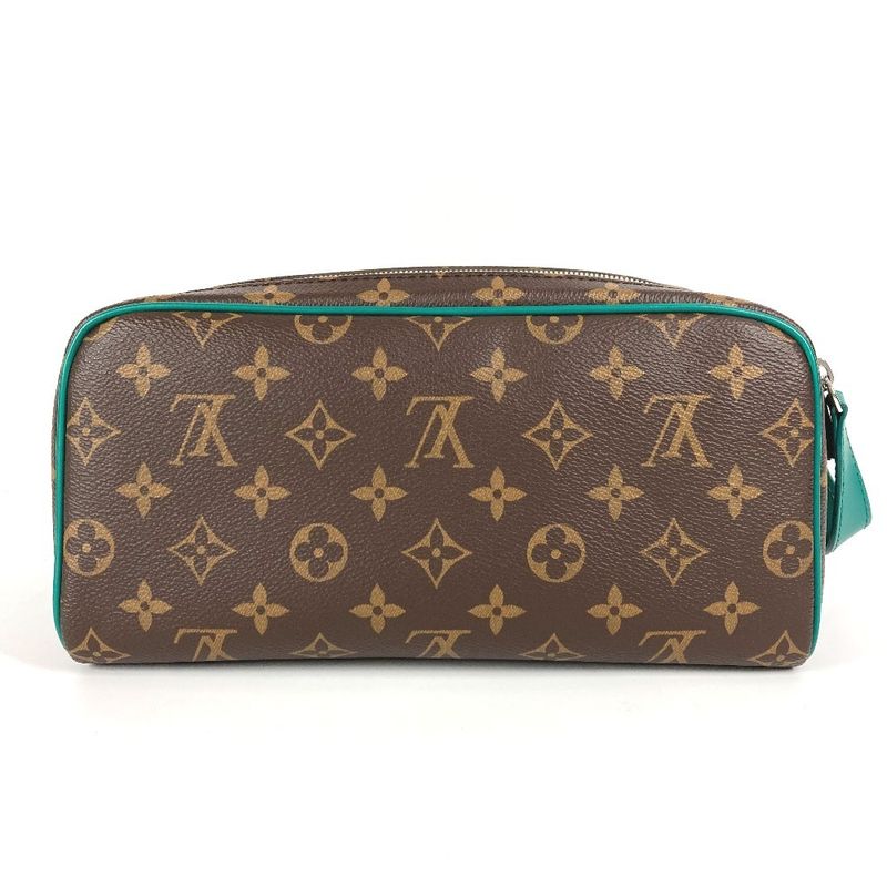 Louis Vuitton Second Bag Dopp Kit Monogram Macassar Canvas — view 2