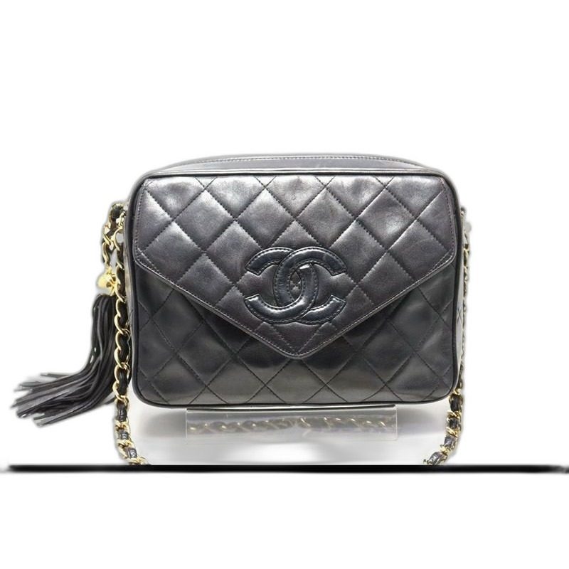 Chanel Quilted Leather Chain Shoulder Bag