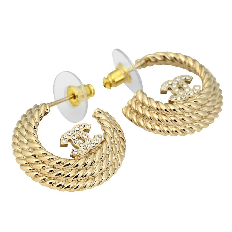 Chanel Hoop Earrings — view 6