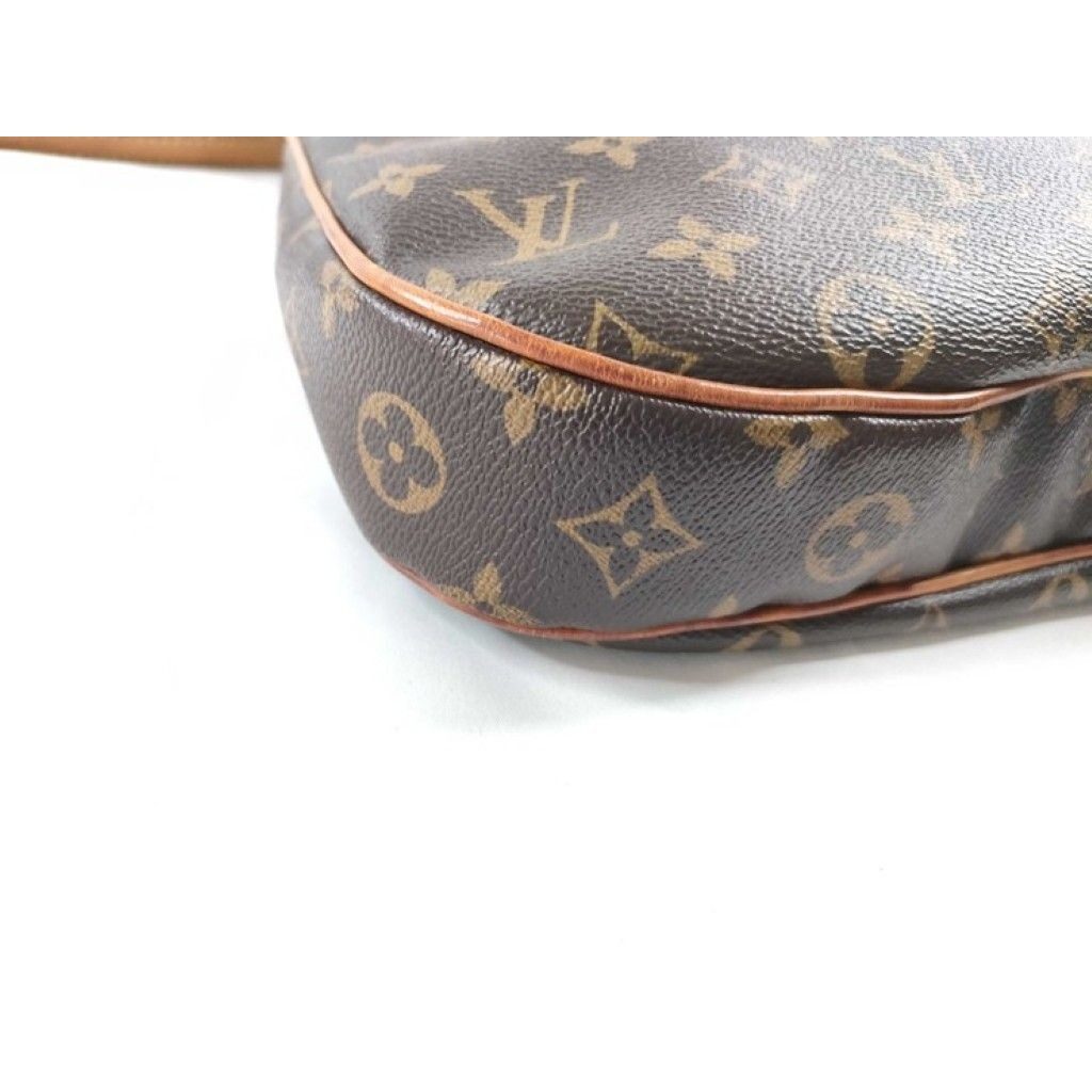 Louis Vuitton Shoulder Bag Odeon MM Brown Monogram Gold — view 3