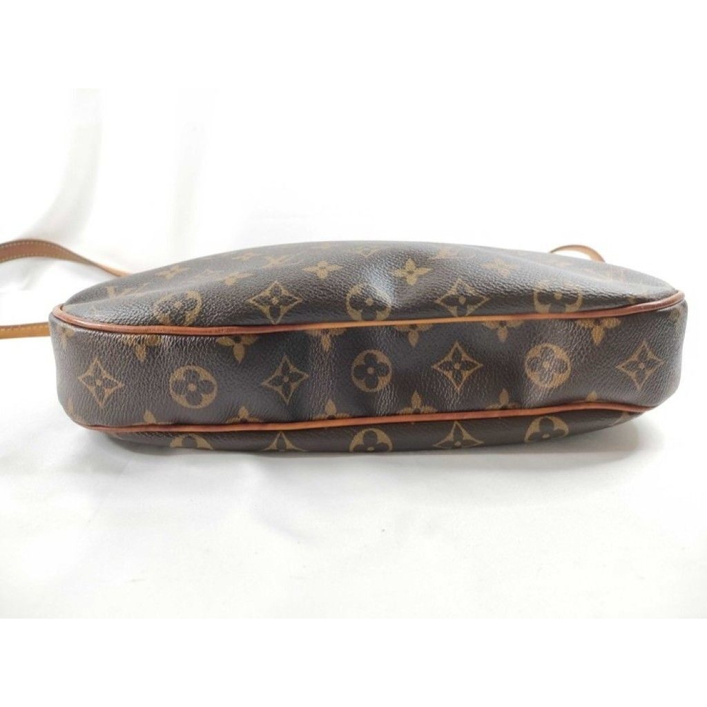 Louis Vuitton Shoulder Bag Odeon MM Brown Monogram Gold — view 4