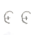 Hermes Earrings Chaine D'ancre Pair AG 925 Silver Accessories — view 4