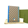 Gucci Disney Collaboration Donald Duck GG Supreme Notebook Brown Fj7545
