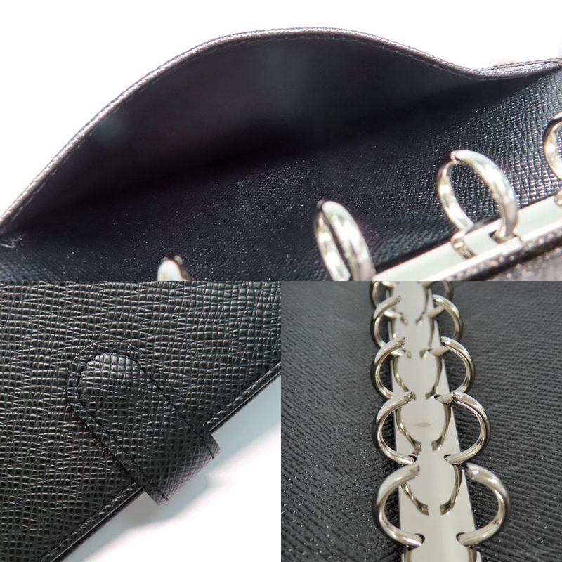 Louis Vuitton Agenda PM Taiga Ardoise Silver Hardware Leather — view 8
