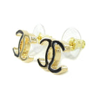 Chanel Earrings Black — view 2