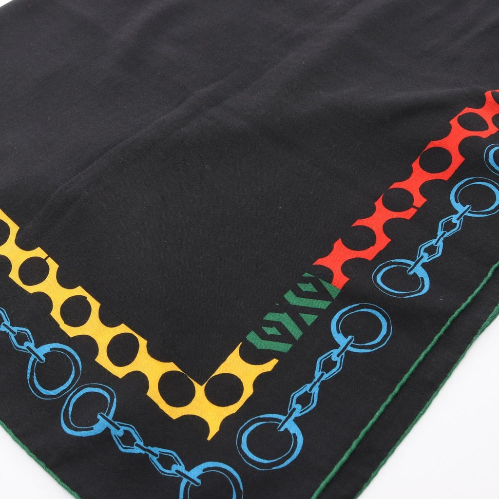Hermes Scarf Carre Geant 140 Liste en Chaines Silk Shawl — view 2