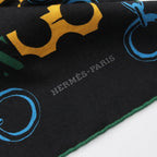 Hermes Scarf Carre Geant 140 Liste en Chaines Silk Shawl — view 3
