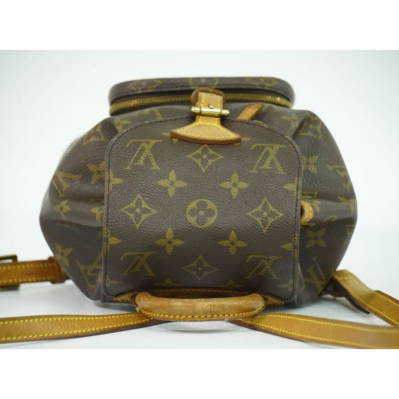 Louis Vuitton Mini Montsouris Monogram Rucksack Sac Backpack Brown — view 5