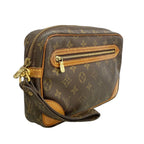 Louis Vuitton Clutch Monogram Marly Dragonne GM Brown — view 2
