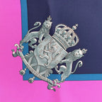 Hermes Carre 90 Scarf 100% Silk Harnais de Cour Court Horse Tackle Purple Box — view 8