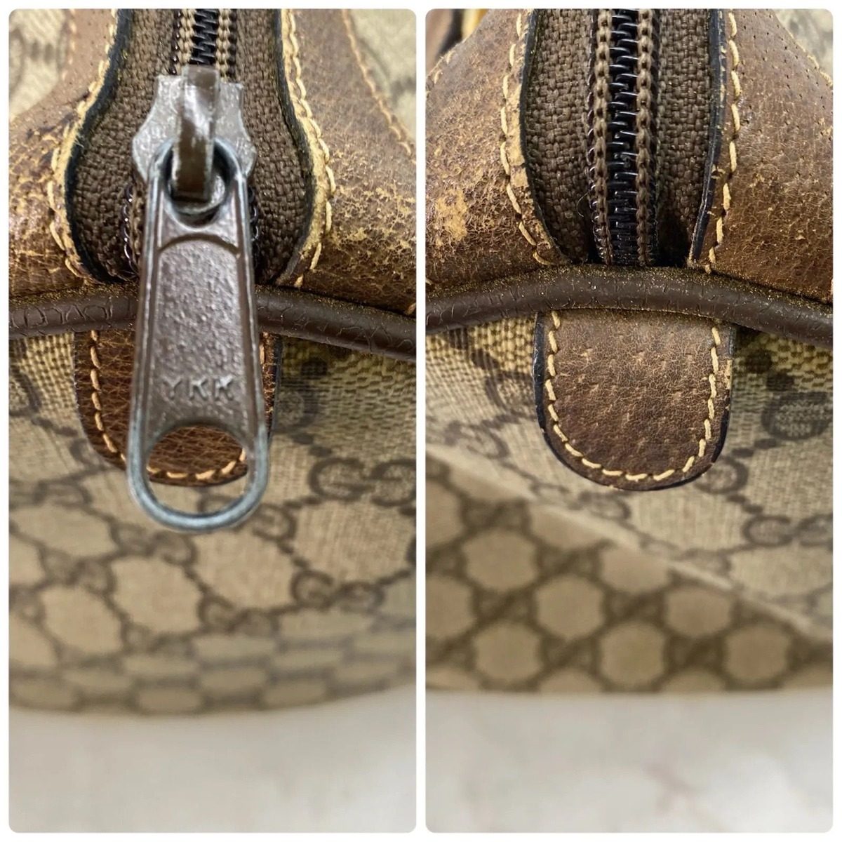 Gucci Handbag Mini Boston Sherry GG Travel Business — view 6