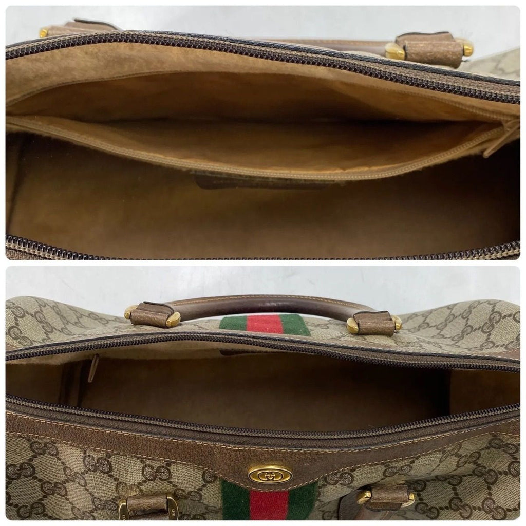 Gucci Handbag Mini Boston Sherry GG Travel Business — view 8