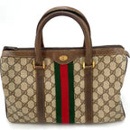 Gucci Handbag Mini Boston Sherry GG Travel Business
