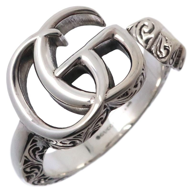 Gucci Double G Key Ring J8400 0701 Silver 925 no 13 5.6