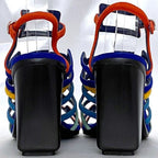 Hermes Sandals Navy Multicolor — view 7