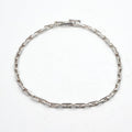 Hermes Bracelet Bangle Cuff Silver Cles PM Hera 18