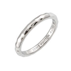 Louis Vuitton Monogram Infini 54 Ring 18k WG 750