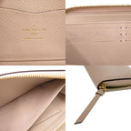 Louis Vuitton Zippy Lock Me Leather Glaze Long Wallet 0858 — view 7