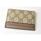 Gucci Card Case Business Holder Beige Brown 96 iwg 8745 — view 3