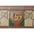 Gucci Card Case Business Holder Beige Brown 96 iwg 8745 — view 4