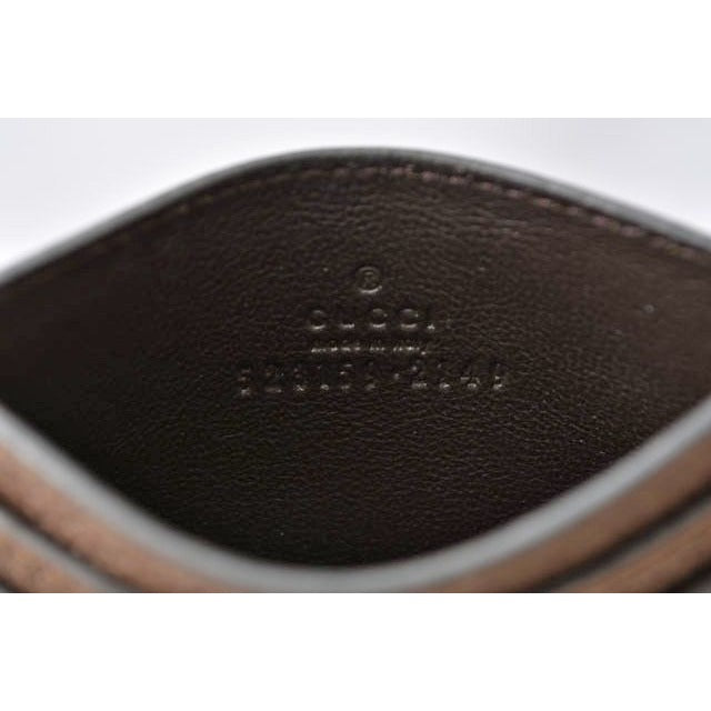 Gucci Card Case Business Holder Beige Brown 96 iwg 8745 — view 5