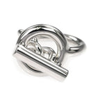 Hermes Ring Echape Croisette Size 51 AG 925 Silver Accessories