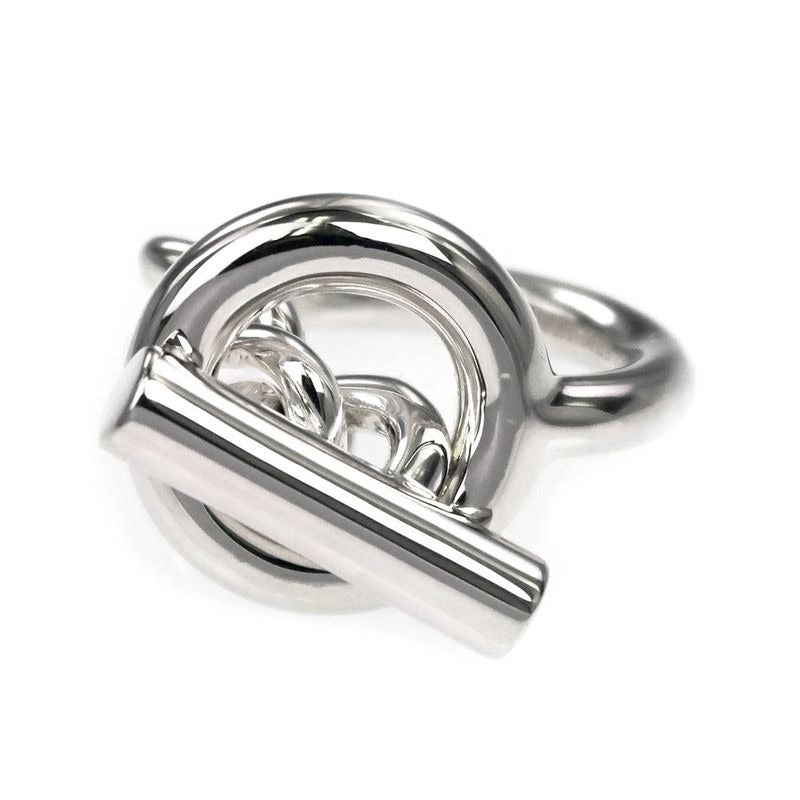 Hermes Ring Echape Croisette Size 51 AG 925 Silver Accessories — view 2
