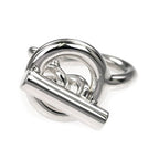 Hermes Ring Echape Croisette Size 51 AG 925 Silver Accessories — view 2