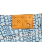 Louis Vuitton Denim Pants LV YK Over Pumpkin Cotton Yayoi Kusama — view 8