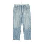 Louis Vuitton Denim Pants LV YK Over Pumpkin Cotton Yayoi Kusama