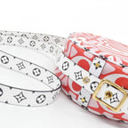 Louis Vuitton LV Crafty Boite Chapeau Sple Shoulder Bag Rouge Blanc — view 3