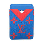 Louis Vuitton Card Case Blue