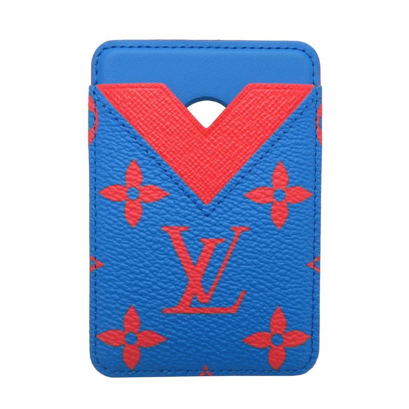 Louis Vuitton Card Case Blue