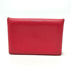 Hermes Card Case Calvi Epson Rose Azalea Pink — view 2